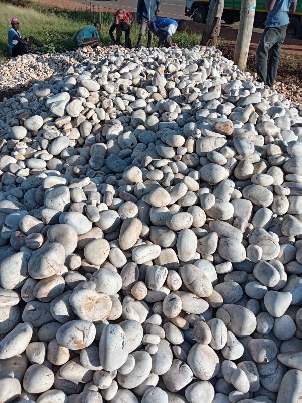 Pure White Pebble Stones